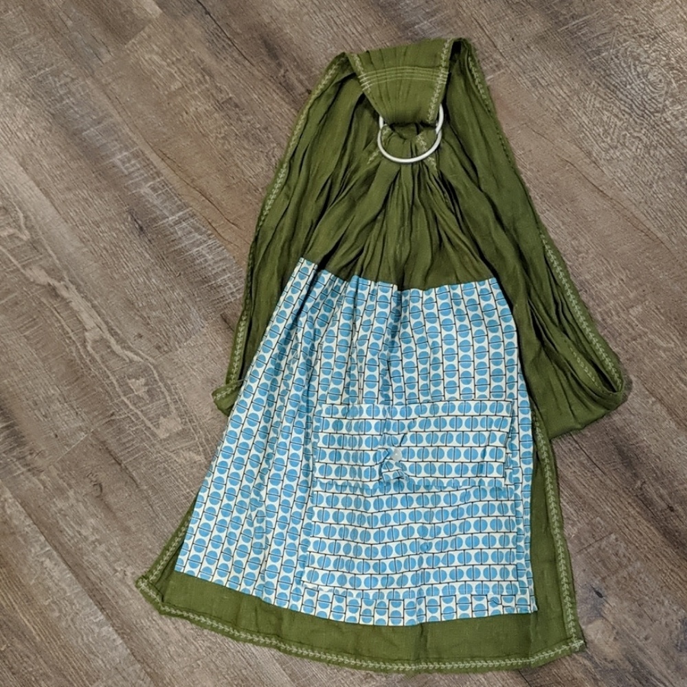 Linen Ring Sling Baby Carrier